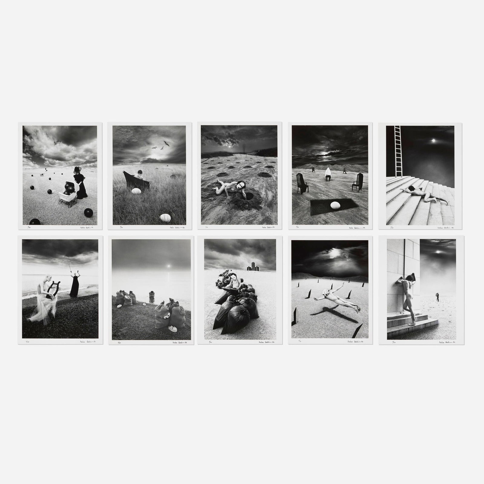 Misha Gordin, Trace of Gravity: Misha Gordin Trace of Gravity 1976-80 gelatin silver print sheet (each): 14 h x 11 w in (36 x 28 cm) In 2026, The Oak Park Art League celebrates 105 years in the Chicago area, fulfilling their