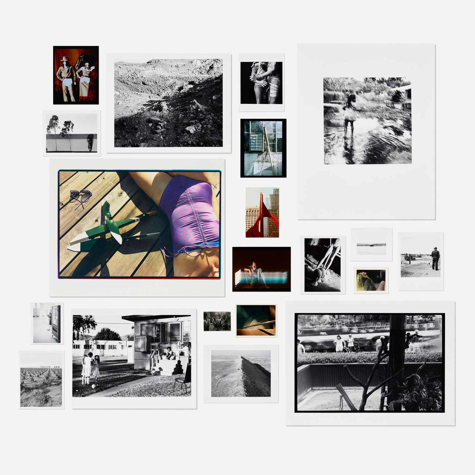 Various Artists, Sideviews Portfolio, University of California, Riverside: Various Artists Sideviews Portfolio, University of California, Riverside 1984 gelatin silver print, Cibachrome print, C-print, dye transfer print largest: 11.25 h x 14.25 w in (29 x 36 cm) smallest: