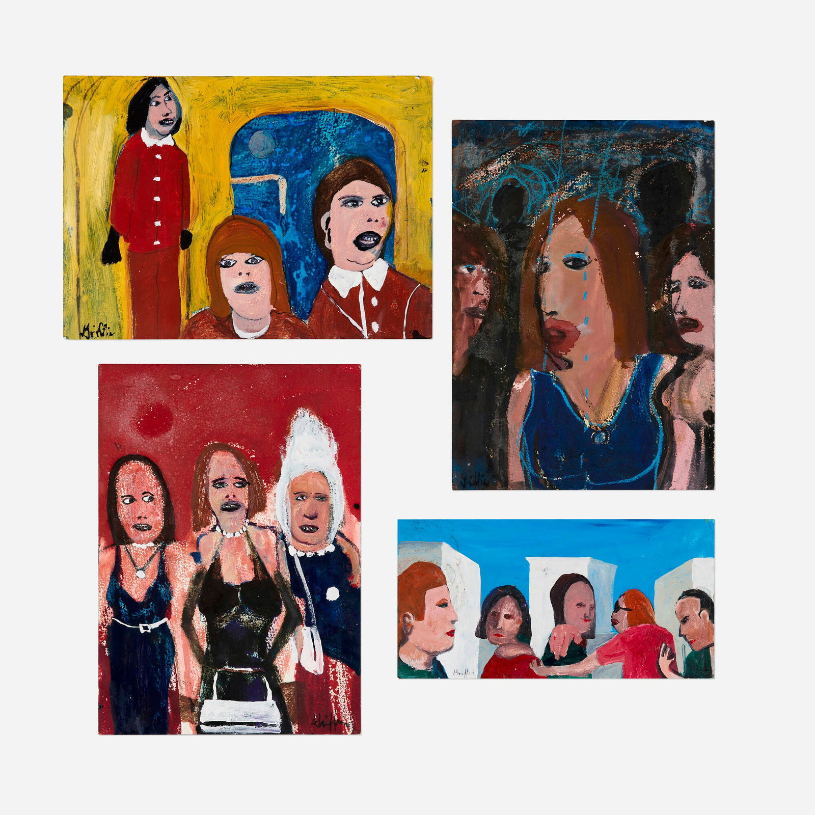 Michael MP Griffin, Evil Step Sisters; Evil Step Sisters Again (four works) (1 of 2)