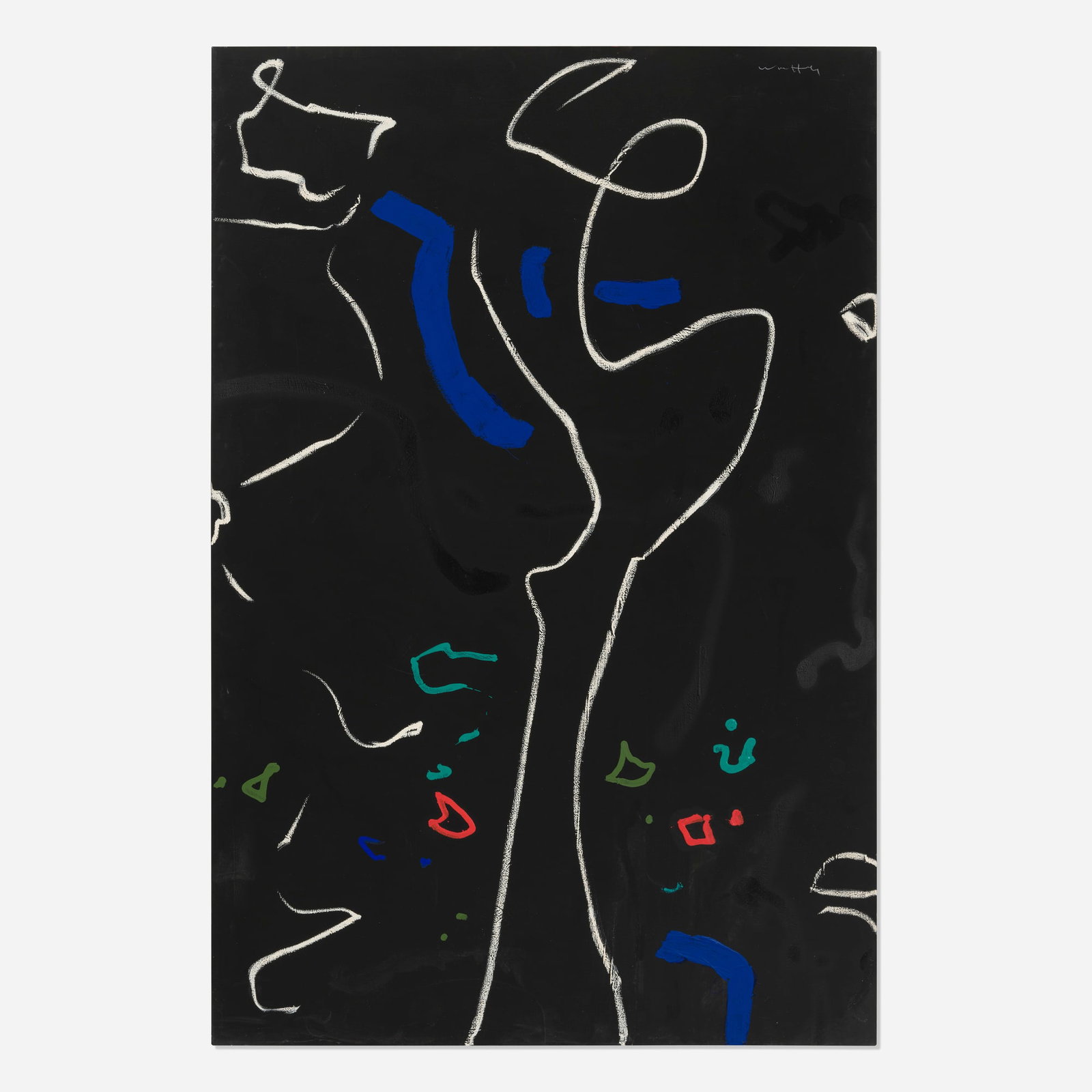 Emerson Woelffer, For Picabia After Breton's The Great Ant Eater (1 of 3)