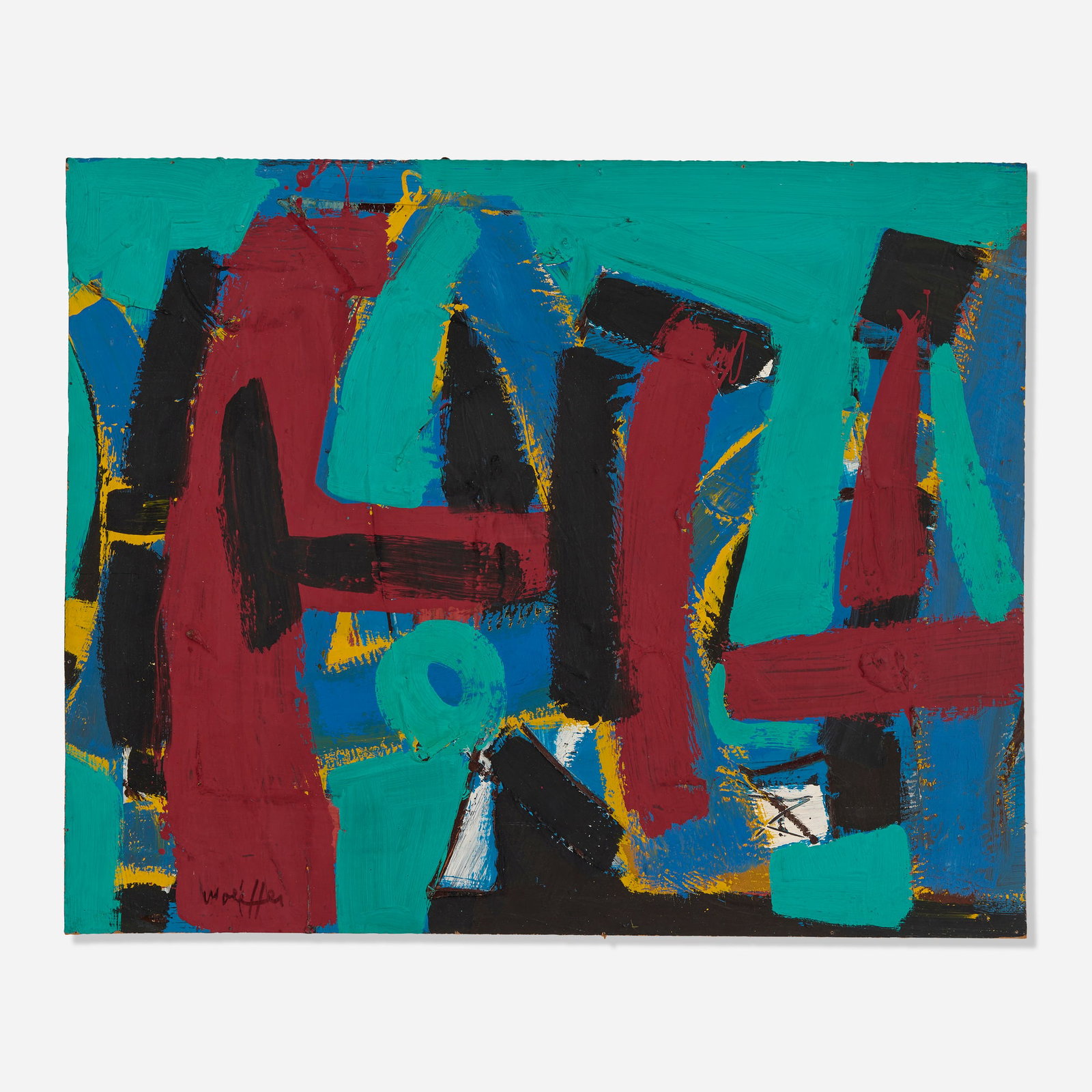 Emerson Woelffer, The Blue Cloud (1 of 4)