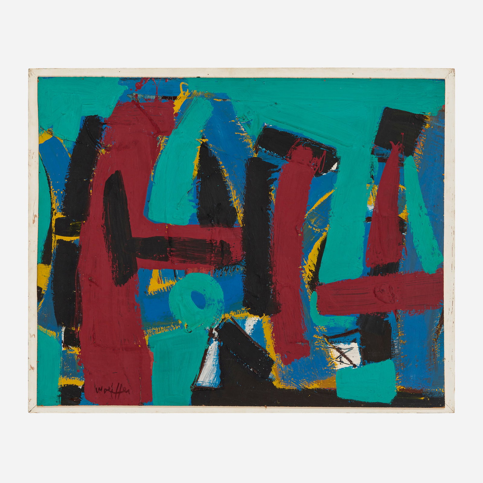 Emerson Woelffer, The Blue Cloud - 2