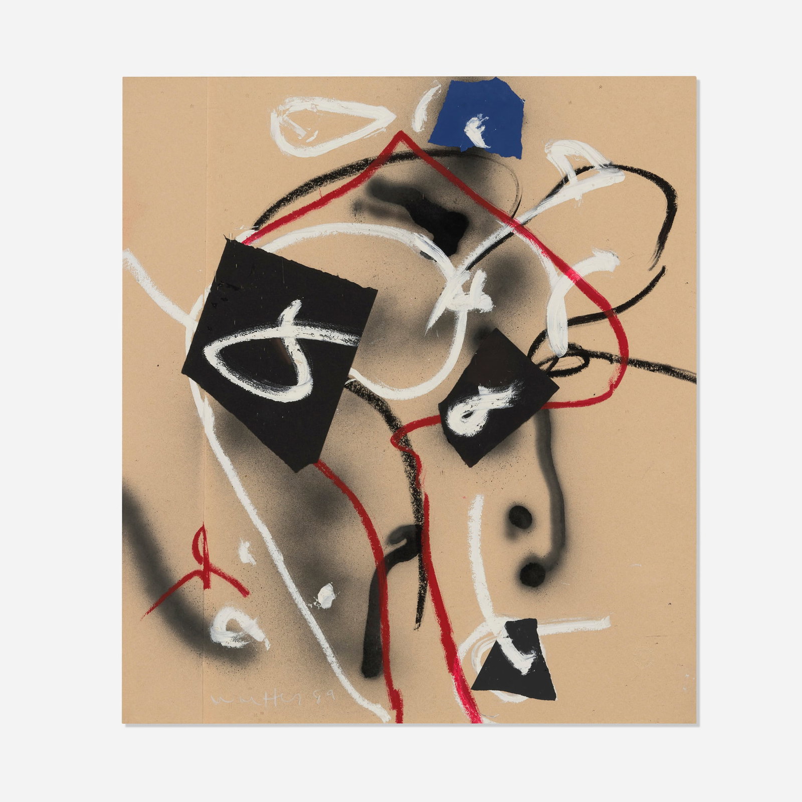 Emerson Woelffer, Untitled (1 of 4)