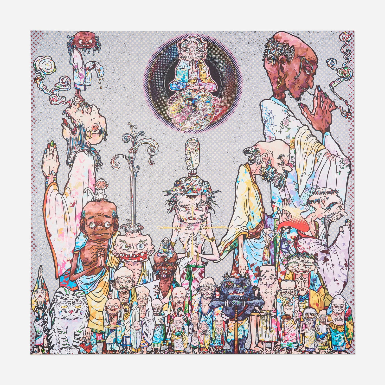 Takashi Murakami, Phantasma: Takashi Murakami Phantasma 2015 offset lithograph in colors 26.75 h x 26.75 w in (68 x 68 cm) Signed and numbered to lower right 'Takashi Murakami 223/300'. This work is number 223 from the 