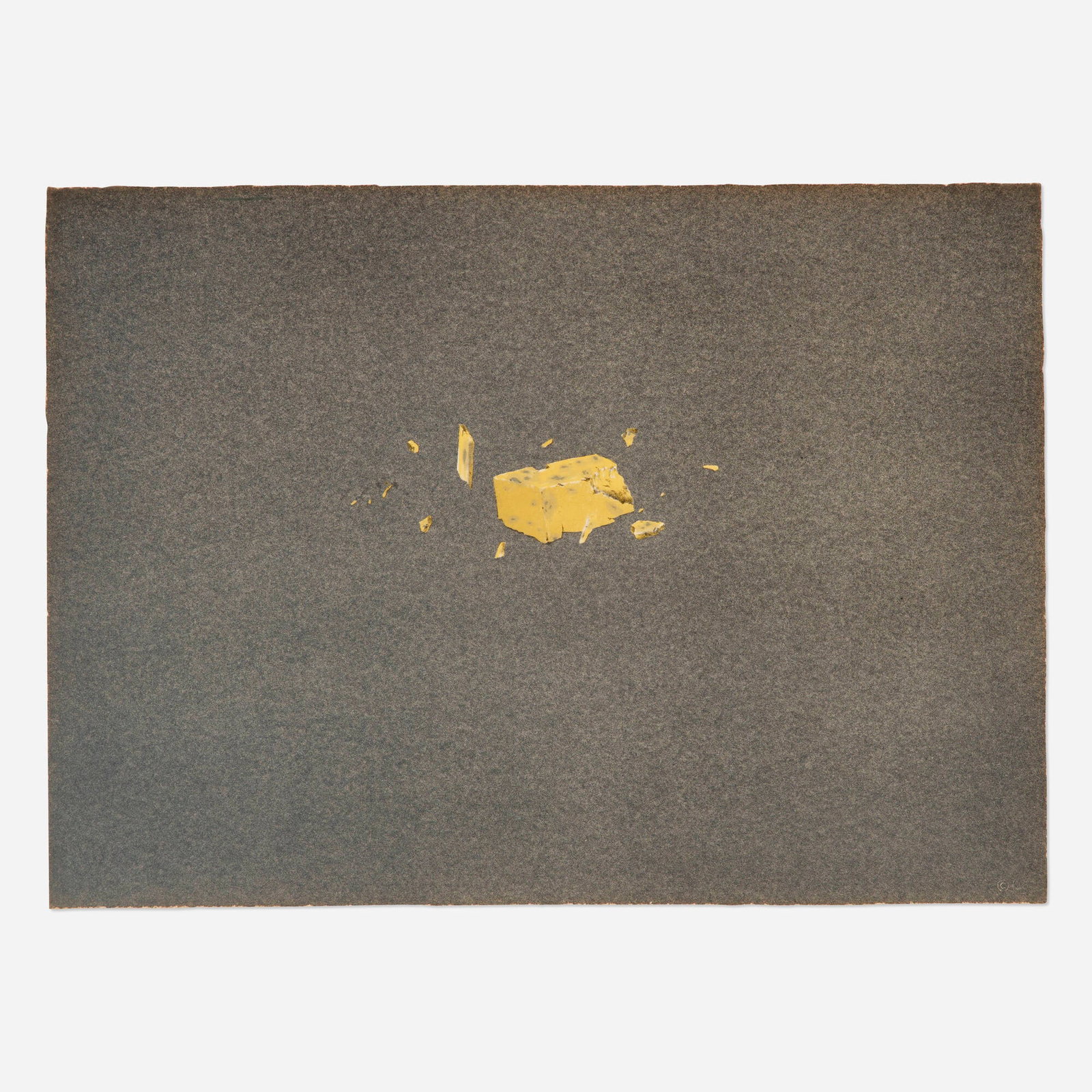 Ed Ruscha, Exploding Cheese (from the Various Cheeses series) (1 of 4)
