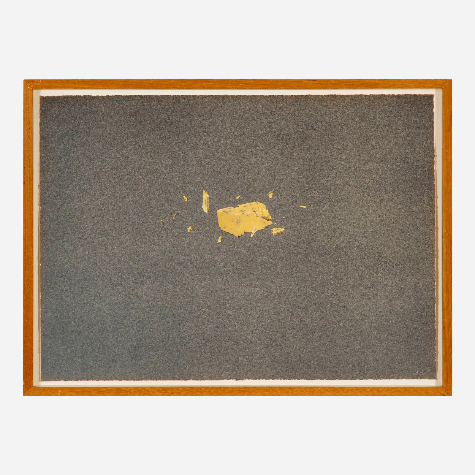 Ed Ruscha, Exploding Cheese (from the Various Cheeses series) - 2