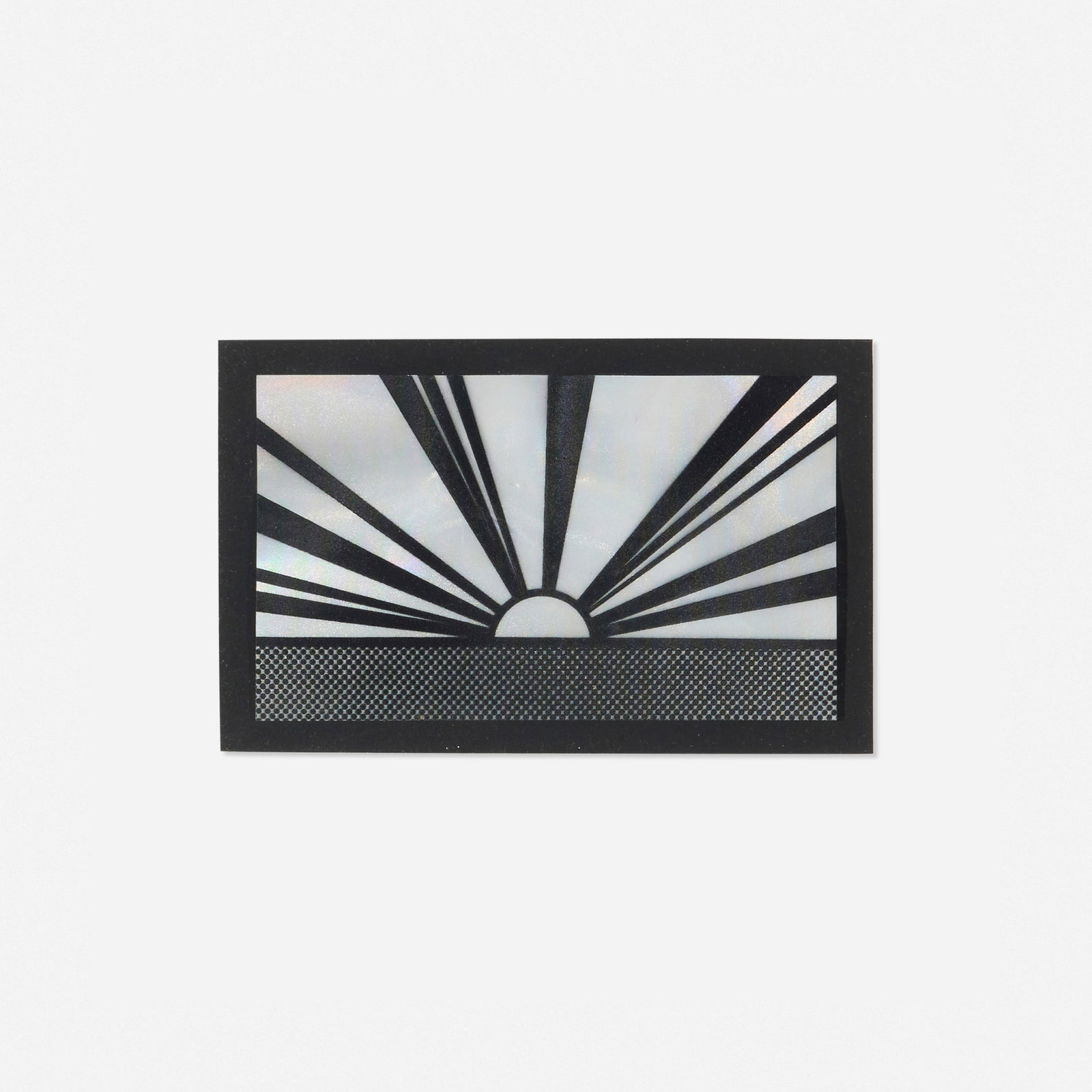 Roy Lichtenstein, Rising Sun Announcement (1 of 4)