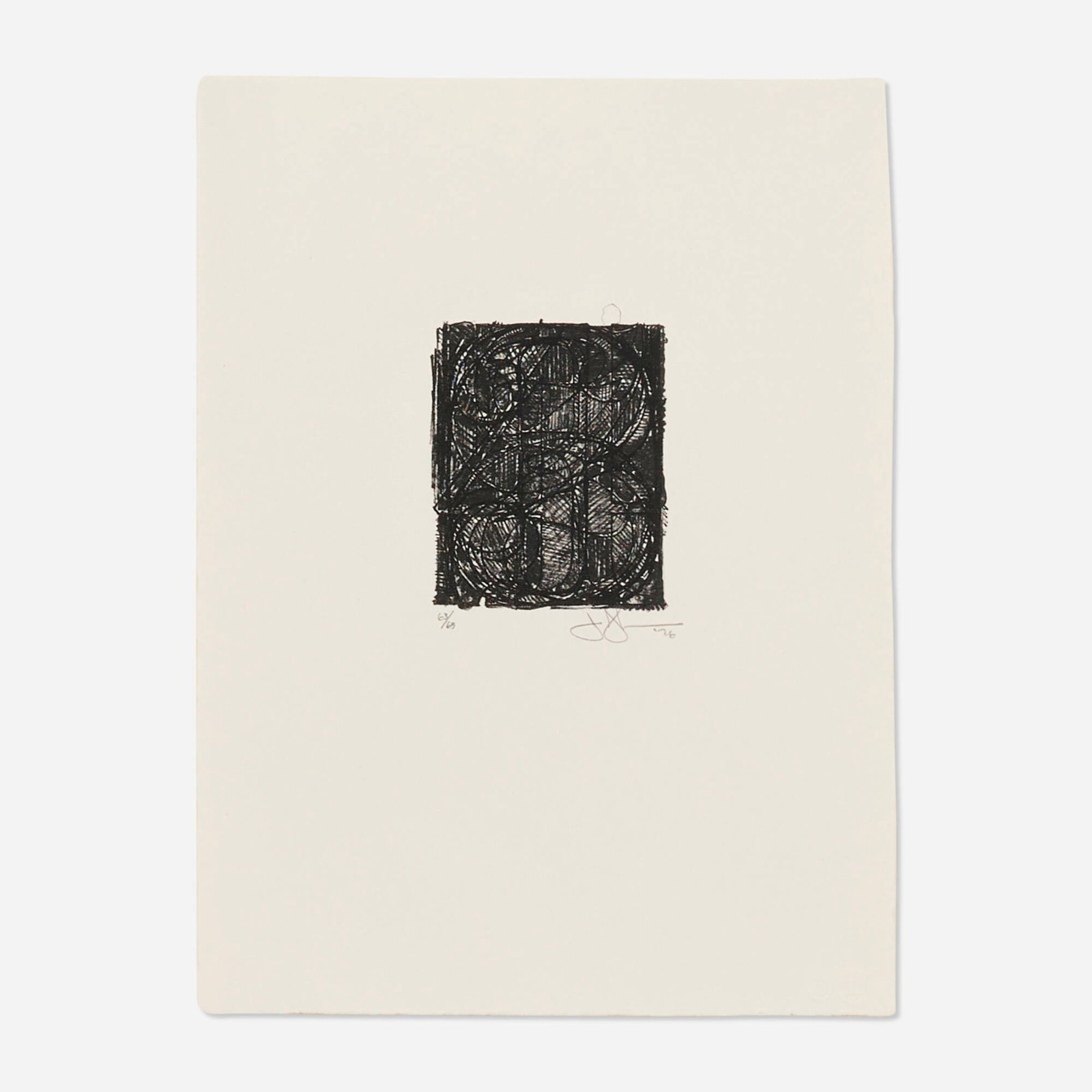 Jasper Johns, 0 Through 9