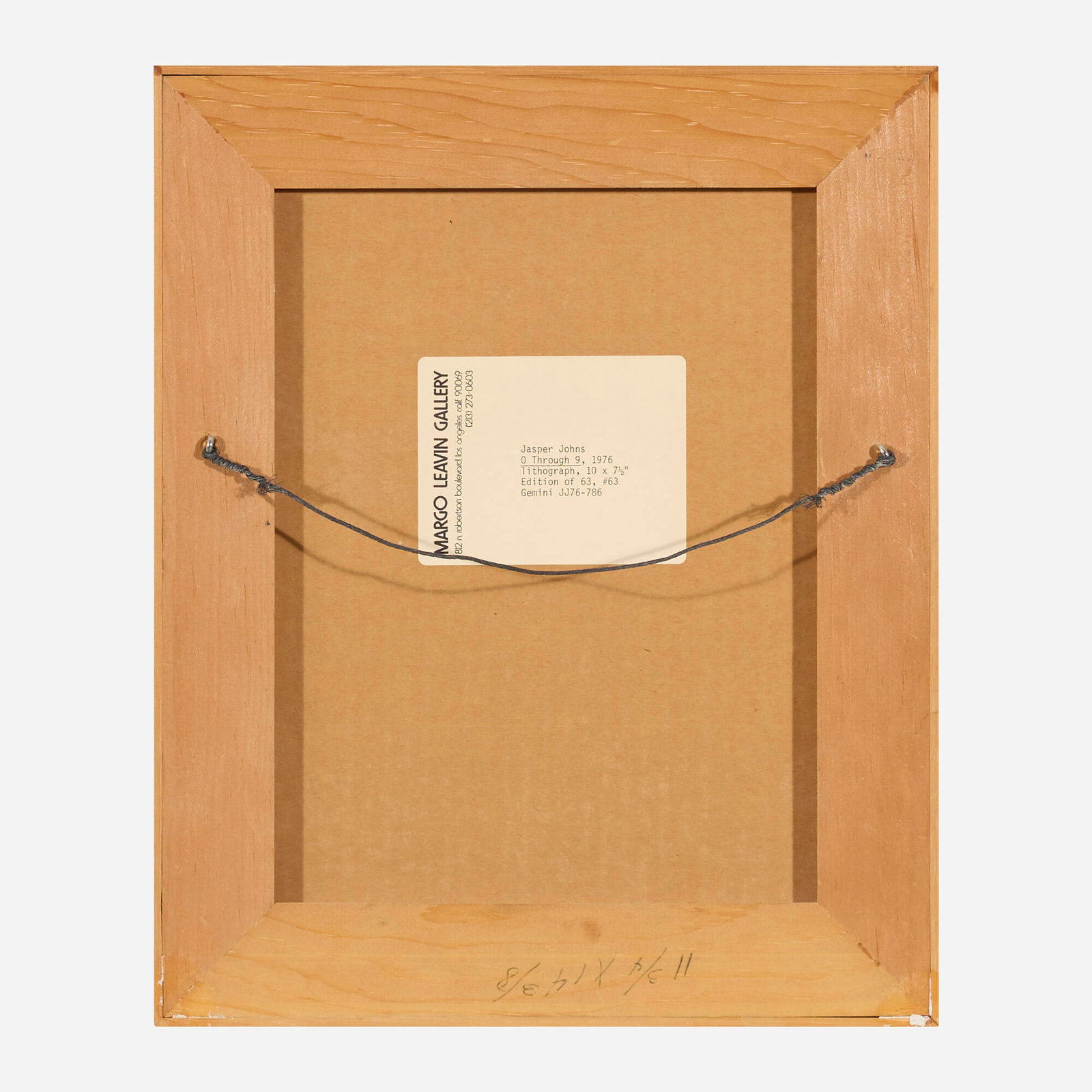Jasper Johns, 0 Through 9 - 3