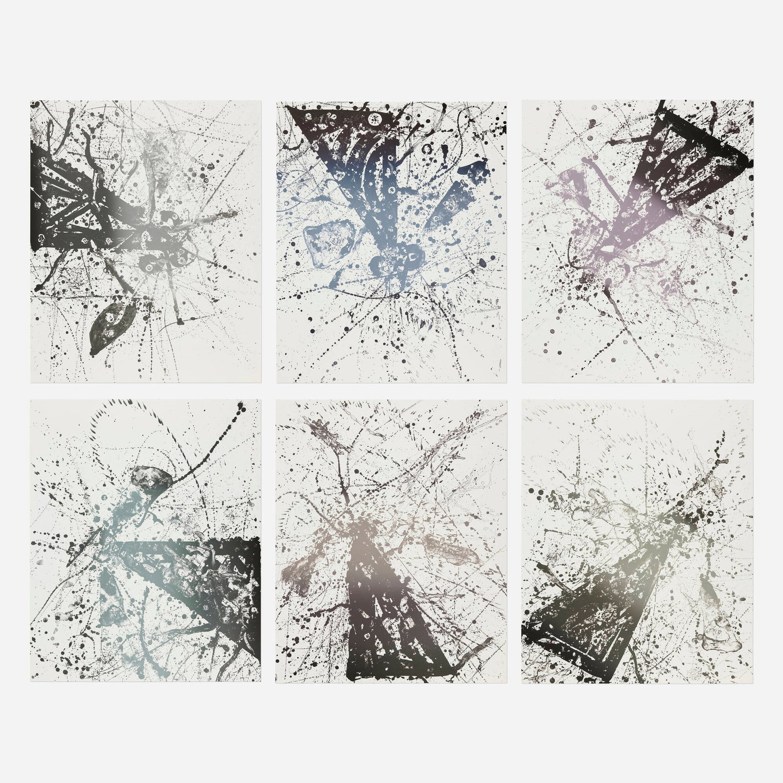 Sam Francis, Living in Our Own Light (SF-251): Sam Francis Living in Our Own Light (SF-251) 1976 lithograph in colors on Arches 88 in six parts 88 h x 108 w in (224 x 274 cm) The proceeds from the sale of this work will benefit the Sam Francis