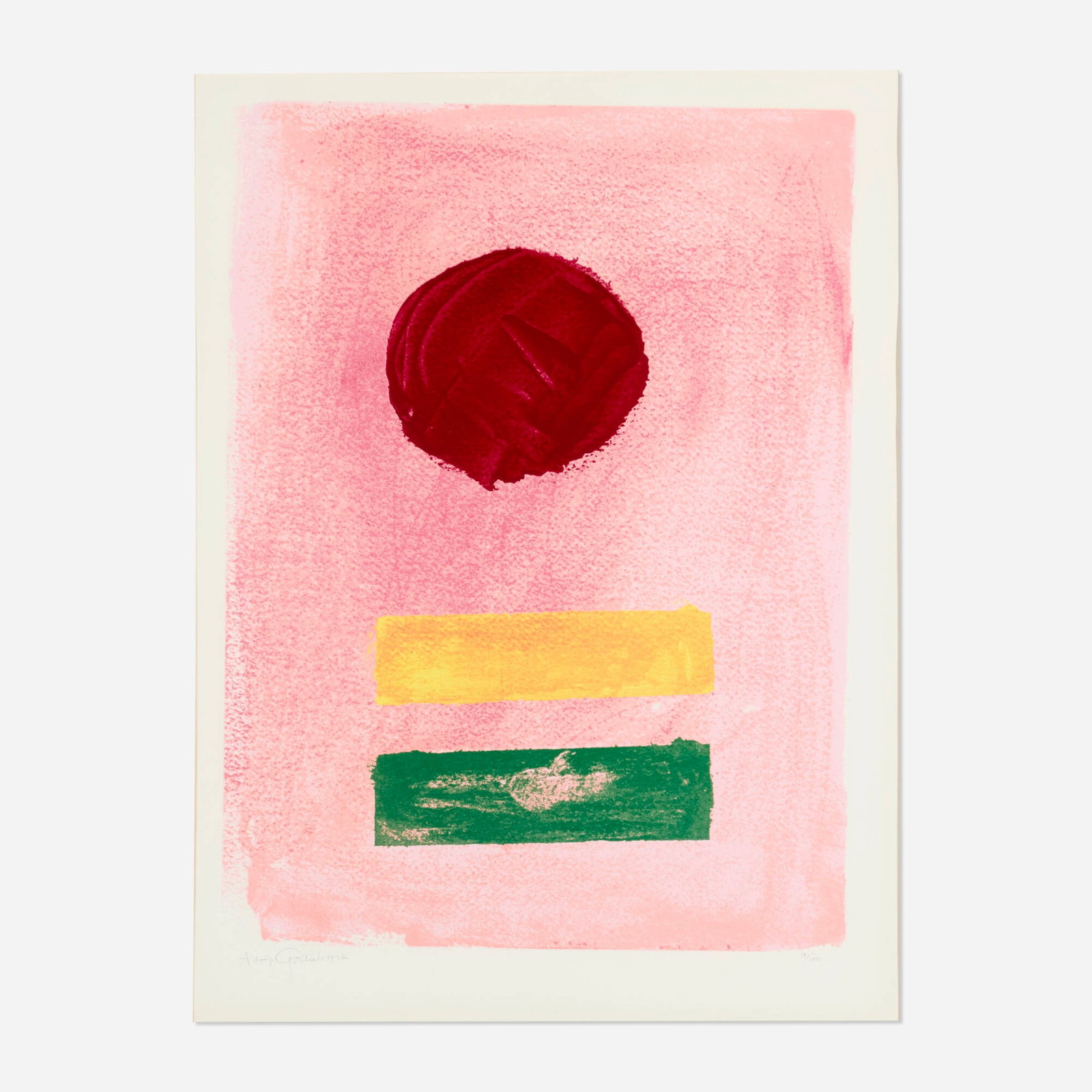Adolph Gottlieb, Pink Ground (1 of 4)