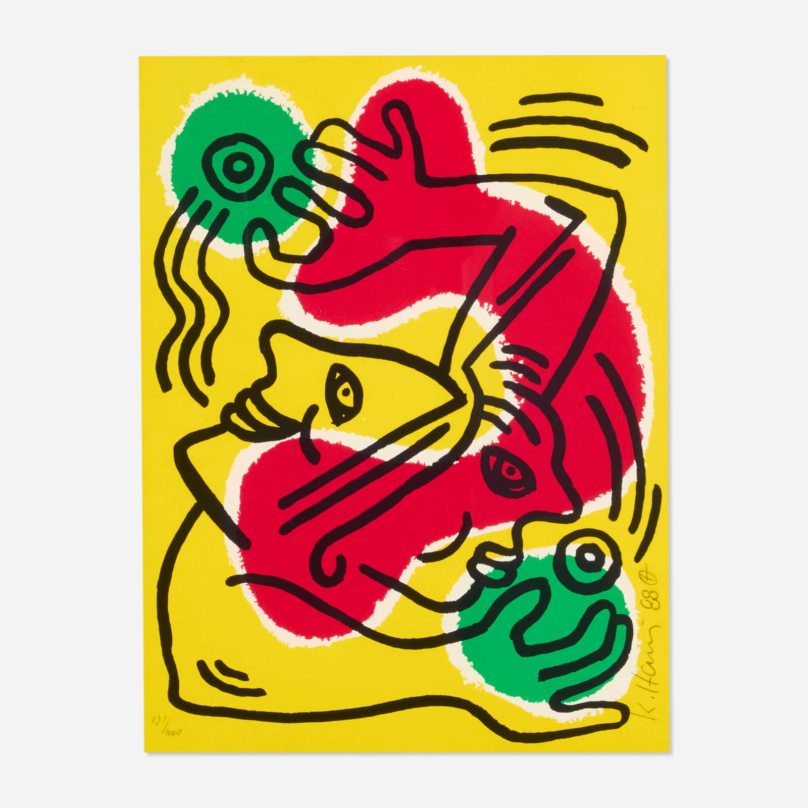 Keith Haring, International Volunteer Day (1 of 4)