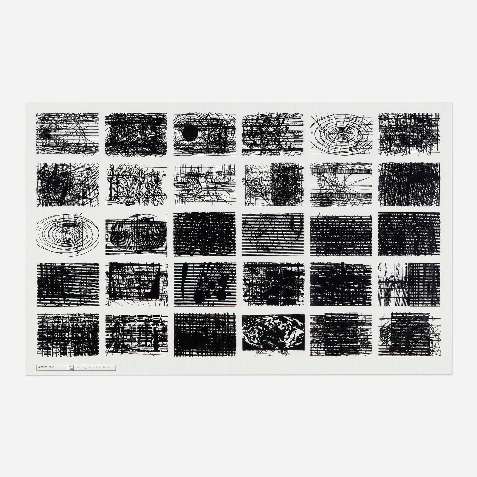 Terry Winters, Location Plan