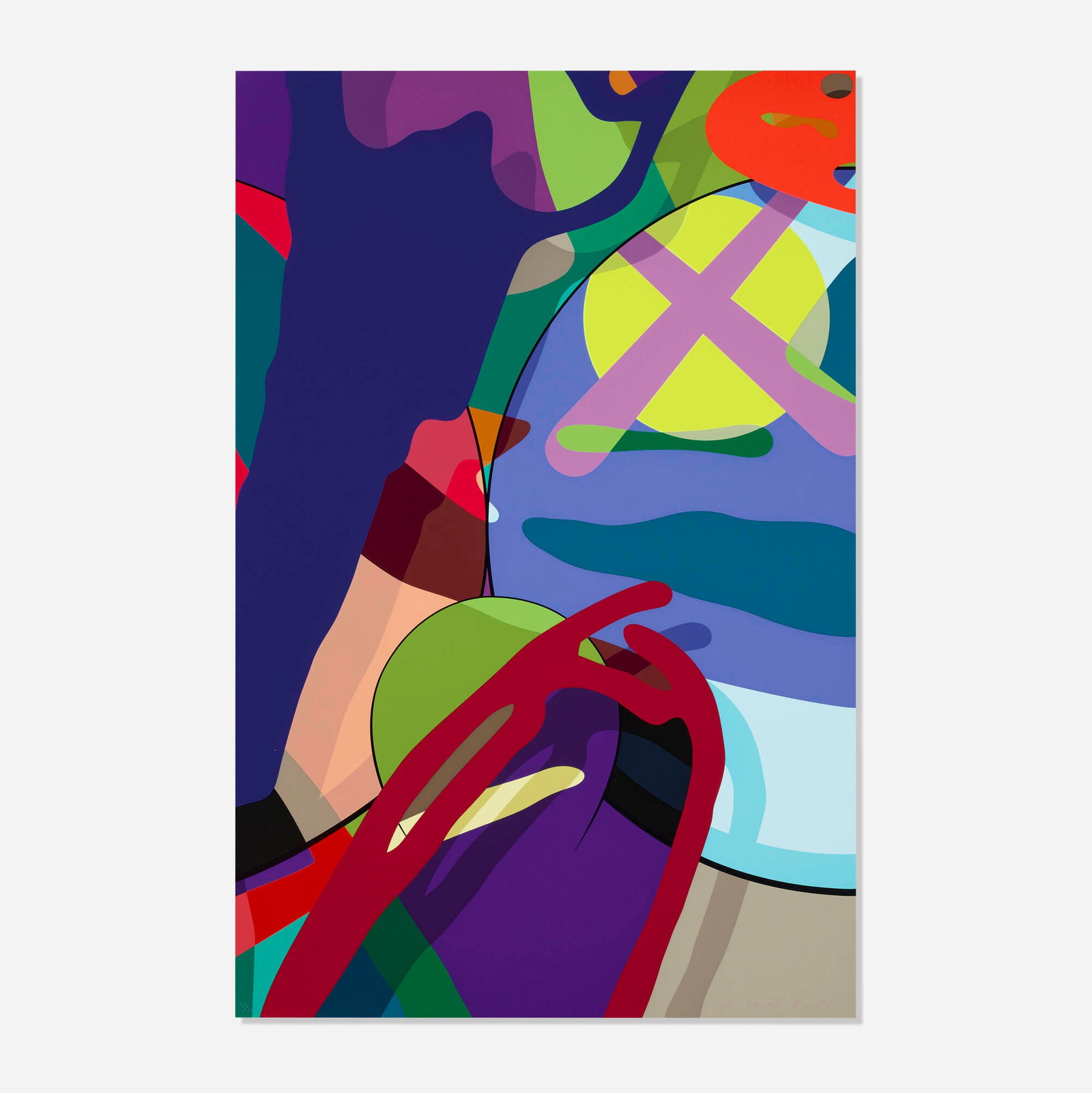 KAWS (Brian Donnelly), Untitled (from the Tension portfolio) (1 of 3)