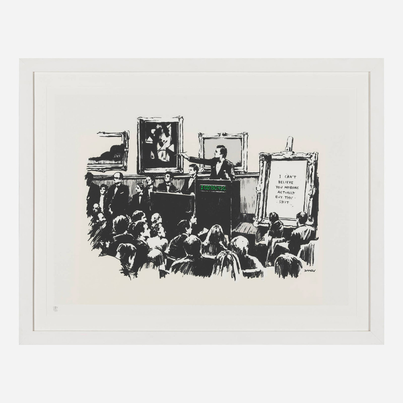 Banksy, Morons - 2