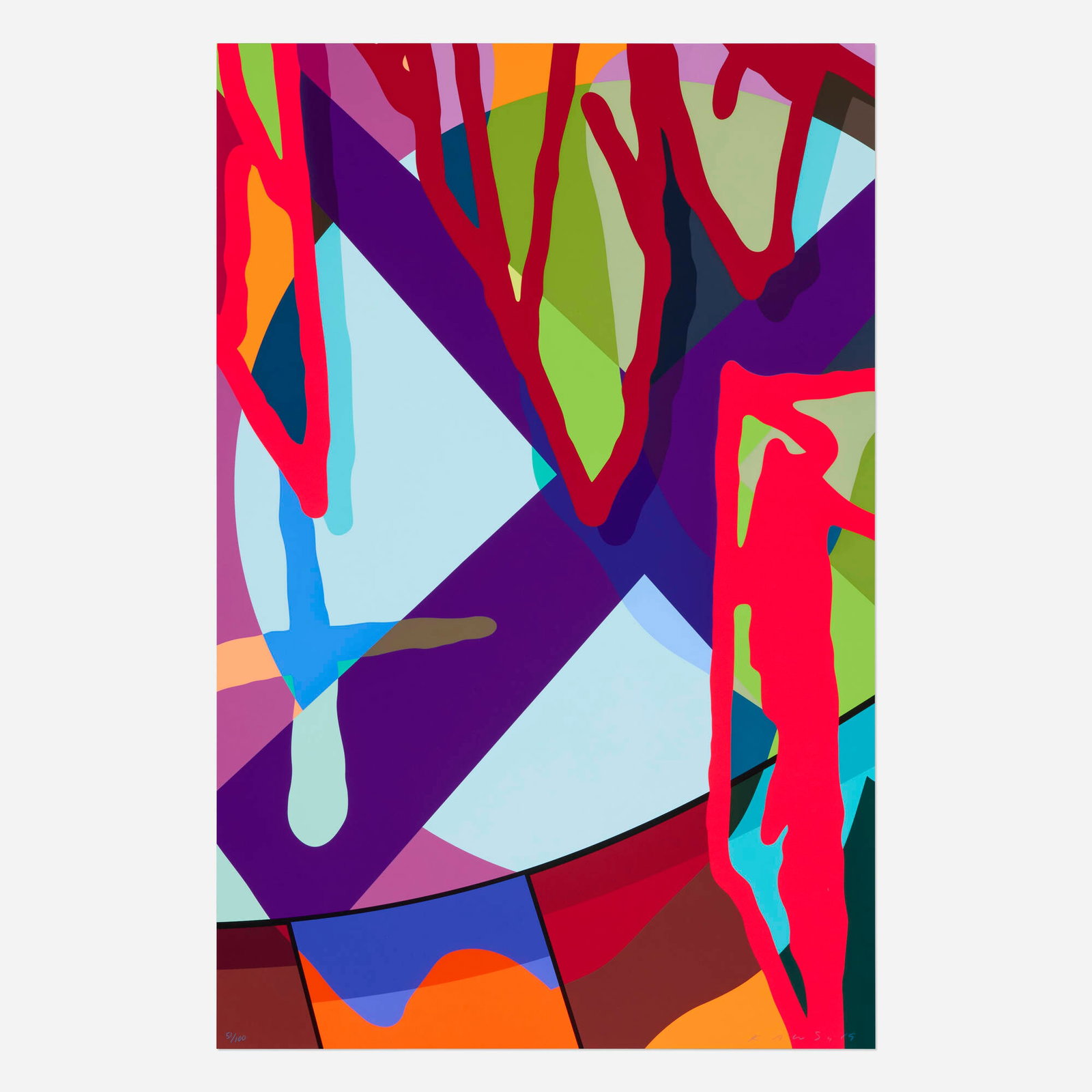 KAWS (Brian Donnelly), Untitled (from the Tension portfolio) (1 of 3)