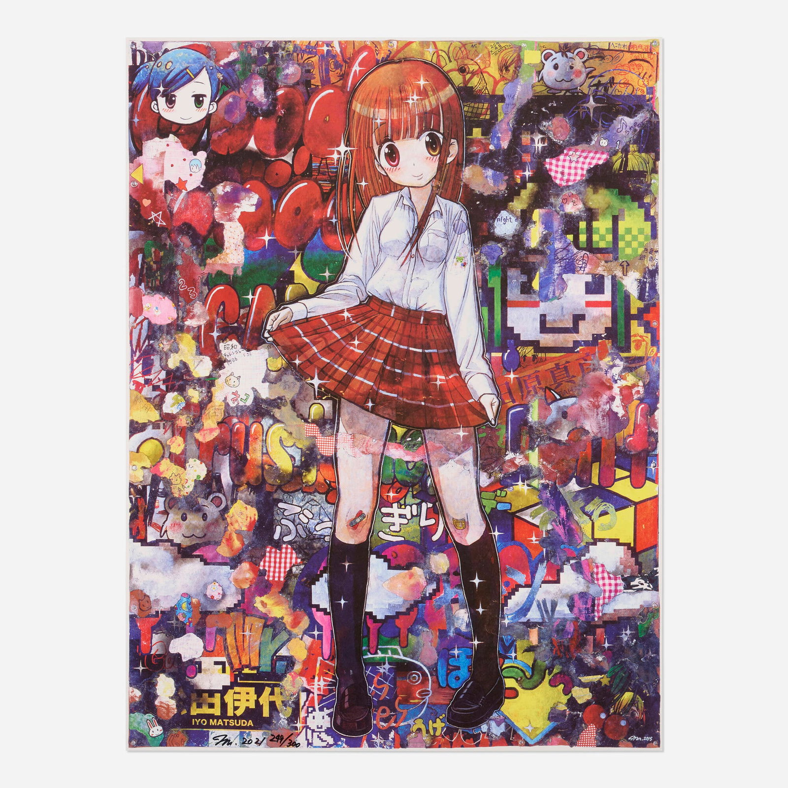 Mr., Gasp! So Good!: Mr. Gasp! So Good! 2021 offset lithograph in colors 25.625 h x 19.375 w in (65 x 49 cm) Signed, dated, and numbered to lower left 'Mr. 2021 249/300'. This work is number 249 from the edition