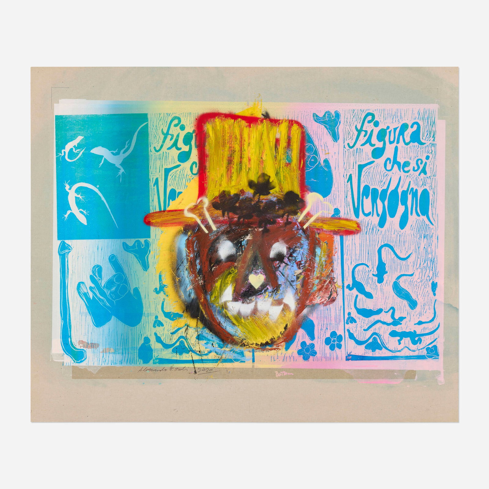 Alessandro Pessoli, Untitled (1 of 3)