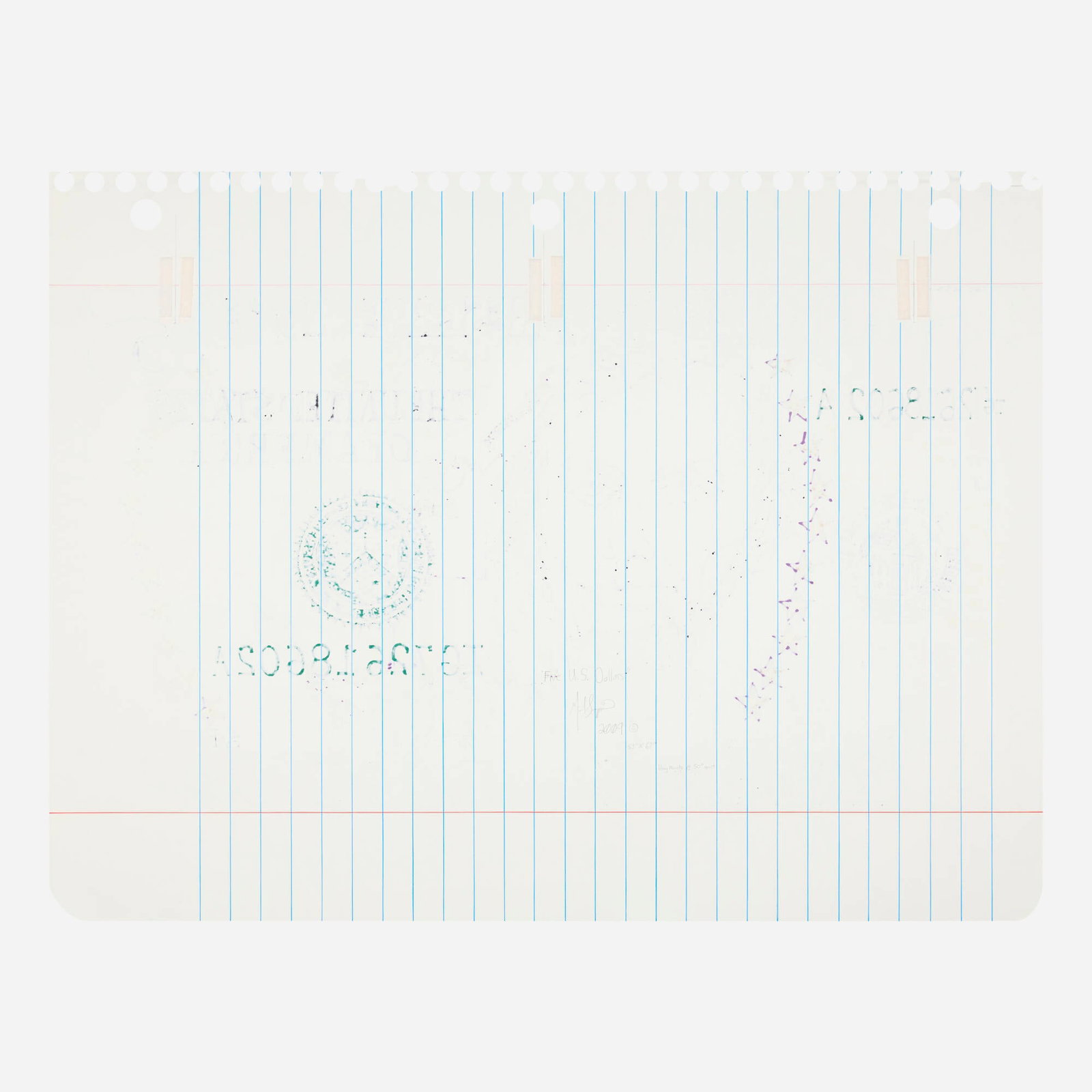 Michael Scoggins, Five U.S. Dollars - 2