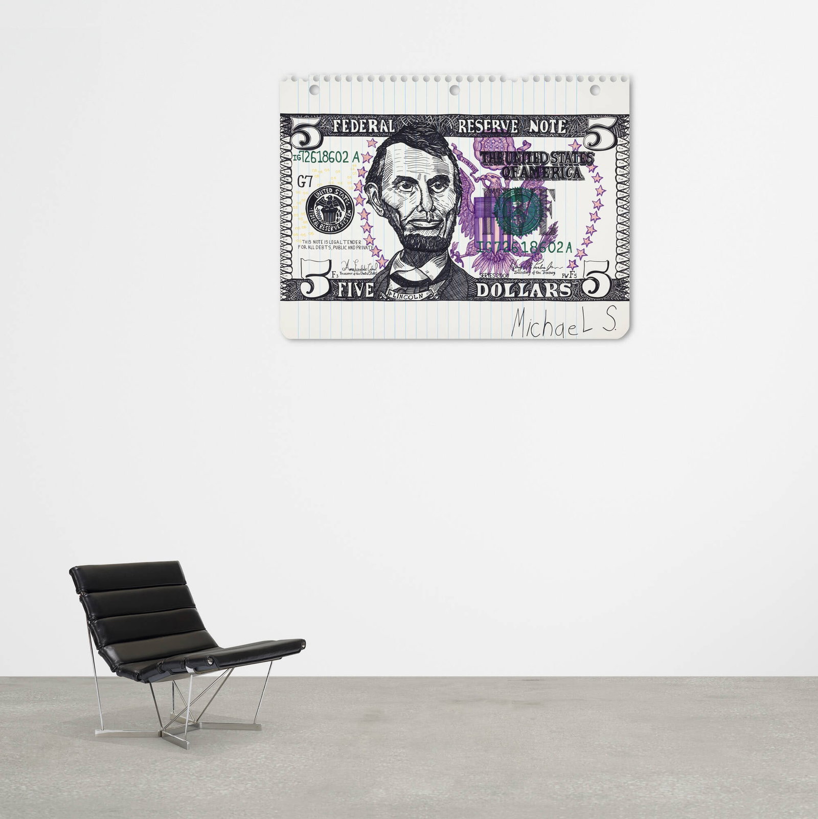 Michael Scoggins, Five U.S. Dollars - 3