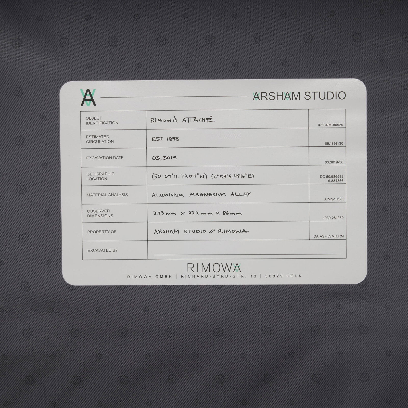 Daniel Arsham, Eroded Attache - 5