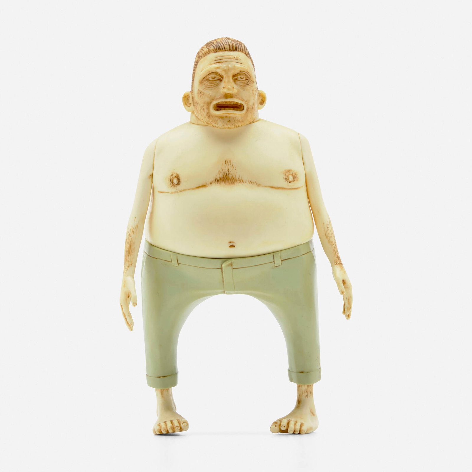 Barry McGee, Tokion Toy Neo Graffiti Project 3D: Barry McGee Tokion Toy Neo Graffiti Project 3D 1999 painted cast vinyl 7.625 h x 4.375 w x 2.5 d in (19 x 11 x 6 cm) Printed number and impressed manufacturer's mark to underside of figure