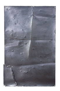 Nancy Rubins, Untitled: Nancy Rubins Untitled 1994 Graphite on paper collage with steel push pins on painted medium density fiberboard Sheet: 40.5" x 26"; Fiberboard: 47" x 32" Provenance: Collection of Art Enterprises,