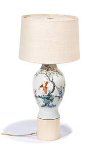 William "Billy" Haines, designer, Table lamp: William "Billy" Haines, designer Table lamp Custom designed for the 1015 North Beverly Drive residence; this example commissioned 1960 28.5" x 13" diameter Provenance: Rita Roedling, Beverly Hills; An