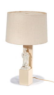 William "Billy" Haines, designer, Desk lamp: William "Billy" Haines, designer Desk lamp Custom designed for the 1015 North Beverly Drive residence; this example commissioned 1960 27.875" x 15.125" diameter Provenance: Rita Roedling, Beverly Hill