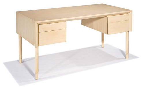 William "Billy" Haines, designer, Desk: William "Billy" Haines, designer Desk Custom designed for the 1015 North Beverly Drive residence; this example commissioned 1960 26" x 52" x 26" Provenance: Rita Roedling, Beverly Hills; Anita May Ros