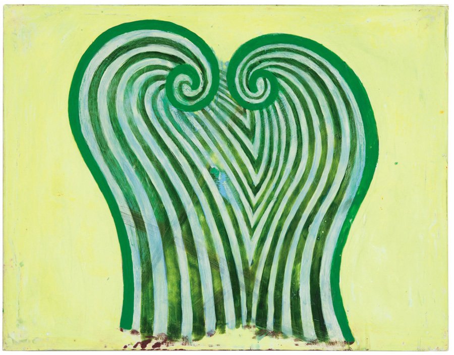 Chuck Webster, A Mating: Chuck Webster A Mating 2008 Oil on panel Initialed verso with title and date; retains ZieherSmith Inc. Gallery label verso Image/panel: 13.5" x 17.5" Exhibited: "Chuck Webster: O My Soul," ZieherSmith