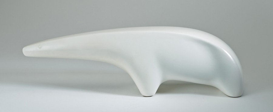 Gordon Newell, Anteater: Gordon Newell Anteater Designed c. 1958 Model no. NB1 Architectural Pottery 8" x 27" x 6" Literature: Architectural Pottery Catalogue. March 1961. p 18. Estimate: $3000 - $5000
