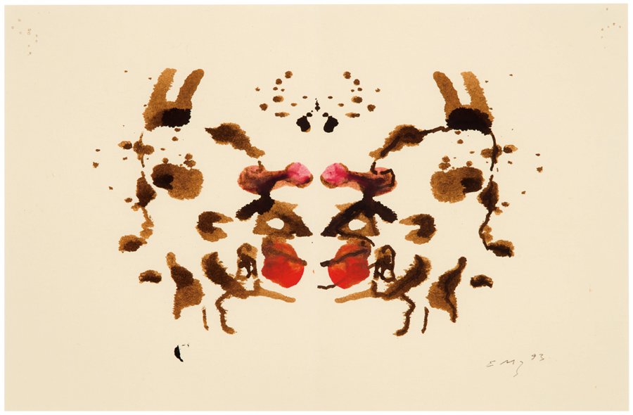 Ed Moses, Untitled (2): Ed Moses Untitled (2) 1993 Watercolor on paper; etching on paper Etching: #9 of 15 Each signed and dated in pencil; etching with edition and blind stamp Image/sheet: 7" x 10.5"; Frame: 15.5" x 18.5";