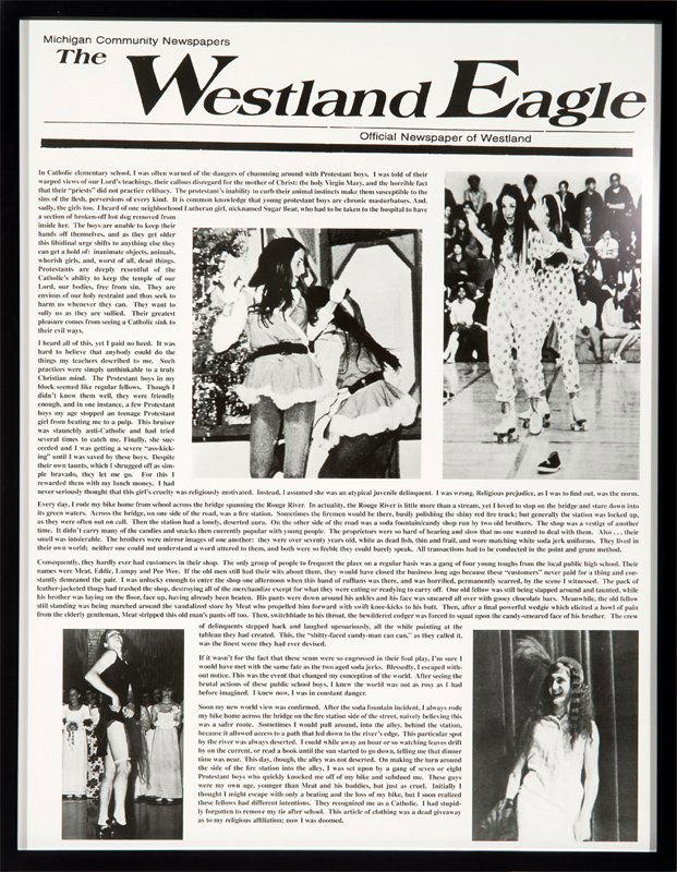 Mike Kelley, Timeless/Authorless: Mike Kelley Timeless/Authorless 1995 A series of fifteen black and white photographs mounted to museum board #5 of 5 Published by Patrick Painter Editions Each numbered, signed, dated, and with editio