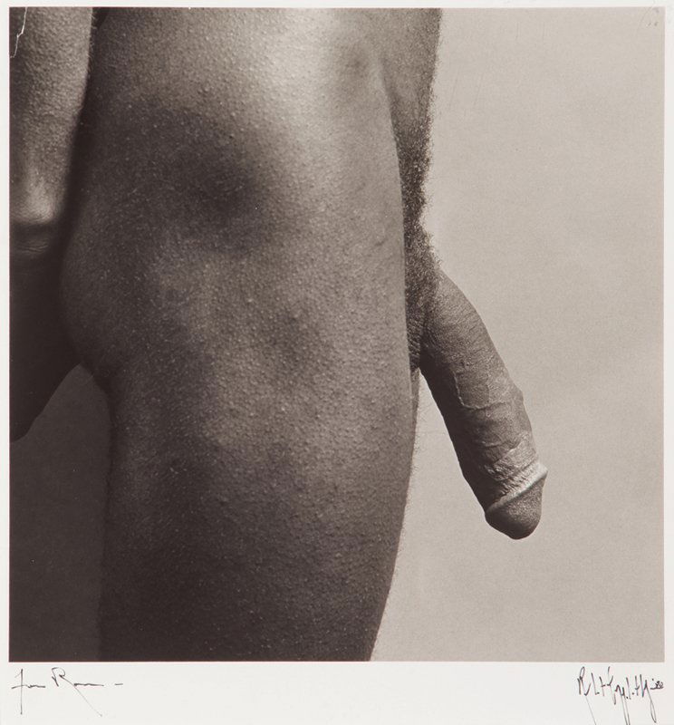 Robert Mapplethorpe, Gregg Cauley-Cock: Robert Mapplethorpe Gregg Cauley-Cock 1980 Gelatin silver print Signed and dated in ink lower right margin of sheet beneath image; inscribed "For Ron" lower left margin of sheet; retains a Thomas Solo