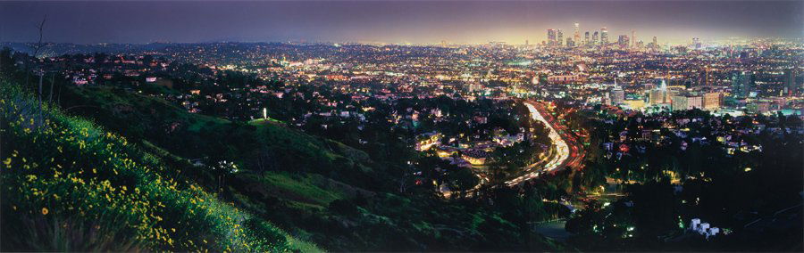 David Drebin, Los Angeles (from Cities): David Drebin Los Angeles (from Cities) 2008 Digital C-print From the edition of 7 Signed with edition Image/sheet: 40" x 125"; Frame: 42" x 128.75" Estimate: $6000 - $9000
