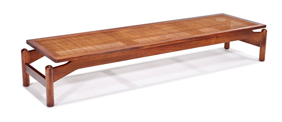 Greta Grossman, Bench: Greta Grossman Bench Designed 1952 Glenn of California 11" x 65" x 16" Furniture