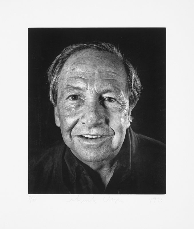 Chuck Close, Robert: Chuck Close Robert 1998 Photogravure on Lana Gravure paper #4 of 48 Published and printed by ULAE, West Islip, to benefit The Lab School of Washington Signed lower center in graphite; dated lower righ