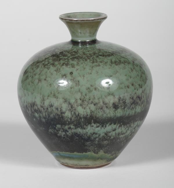 Berndt Friberg glazed ceramic vase 1974