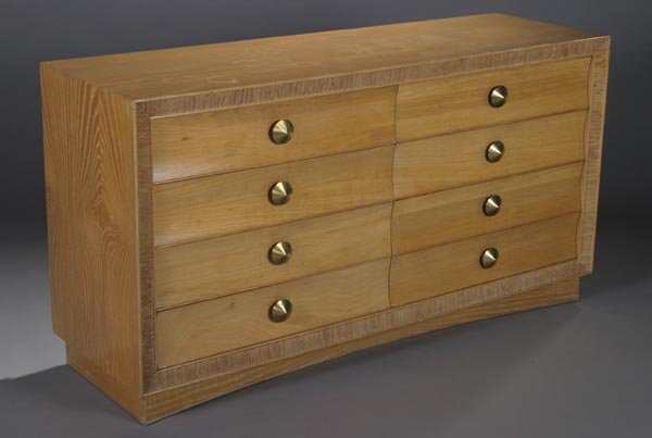 Gilbert Rohde chest, Brown Saltman California: Chest of drawers Brown Saltman, designed 1939 Retains "Brown Saltman of California" tag 60"l x 19"w x 32"h