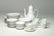 270: Bjorn Wiinblad Rosenthal Tea Set, Romance White