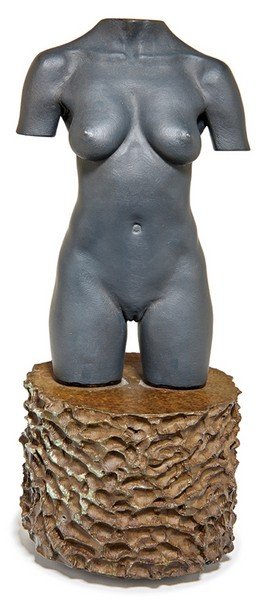 Robert Graham, MOCA Torso: Robert Graham MOCA Torso 1992-1995 Patinated cast bronze From the edition of 3,500 Published by MOCA Editions Signed "R. Graham" and bears the inscriptions "Carlos M" and "A. Guardado" 11" x 4.5" diam