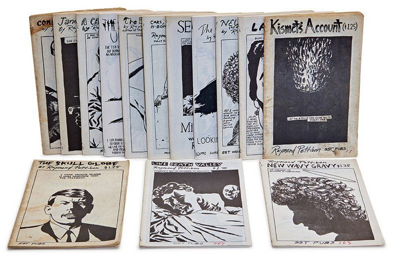Raymond Pettibon, Assorted 'zines and a comic (15) (1 of 1)