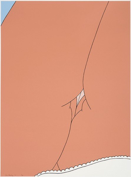 John Wesley, Group of prints (4): John Wesley Group of prints (4) 2001 Color screenprint on Somerset paper #3 of 30 each Published by the Chinati Foundation Each signed and dated with edition in graphite Largest sheet: 44" x 34"; Smal