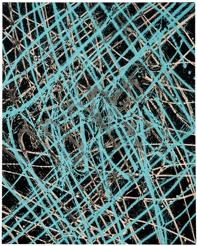 Ed Moses, Ring-D-Whip: Ed Moses Ring-D-Whip 2005 Acrylic on canvas Signed "Moses Y Branco" verso; titled and dated verso Canvas: 60" x 48" LAMA would like to thank the artist for his assistance in cataloguing this work More