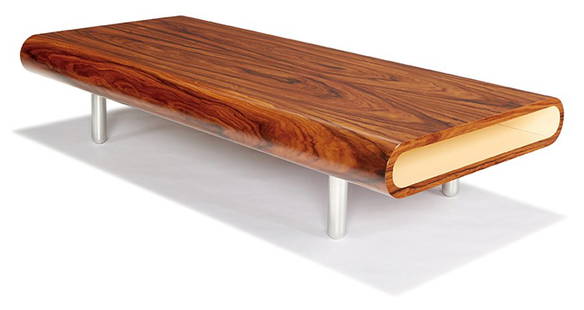 Chris Ferebee, Hollow Table prototype: Chris Ferebee Hollow Table prototype Executed 1999 Custom Retains designer's labels 10" x 48" x 22" Provenance: Provenance: The artist, New York Literature:  Young American Designers. C. Kowalsk