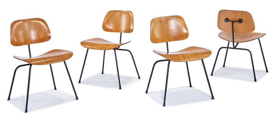 Charles & Ray Eames, Dining chairs (4) (1 of 1)