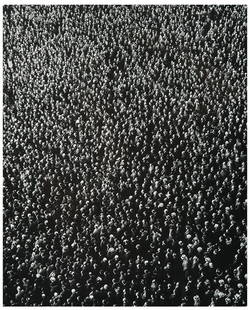 Arthur Siegel, Right of Assembly, Cadillac Square: Arthur Siegel Right of Assembly, Cadillac Square, Detroit, Michigan, 1939 1939; this example printed 1977 Gelatin silver print Image/sheet (vis.): 16.5" x 13.5"; Frame: 26.5" x 22.25" Provenance: Simo