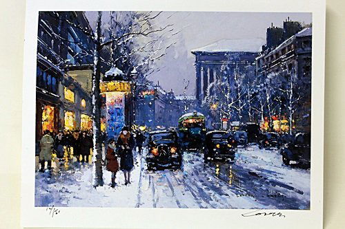 Limited Edition " Trios Quartiers" by Cortes.: Limited Edition attributed to Edouard Cortès was born in Lagny, France on April 26, 1882. During his early lifetime, Paris was the center of the art world. Artist from across the globe traveled there