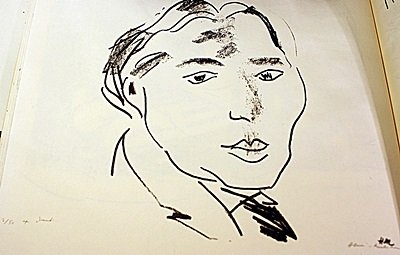 EXTREMELY RARE ORIGINAL LITHOGRAPH BY ARTIST HENRI: LITHOGRAPH IN THE MANNER OF HENRI MATISSE, BEARING THE SIGNATURE IN A LIMITED EDITION TITLED "PORTRAIT DE CORTOT", CIRCA 1926. Matisse’s discovery of his true profession came about in an unusual man
